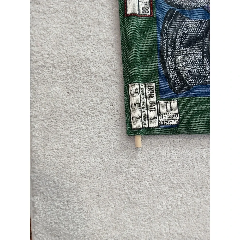 Vintage Game Day Tapestry Wall Hanging Sports Football Man Cave Boys Room USA